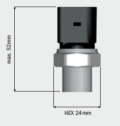 Plan mécanique - Amphenol i2s Capteurs de pression CCT